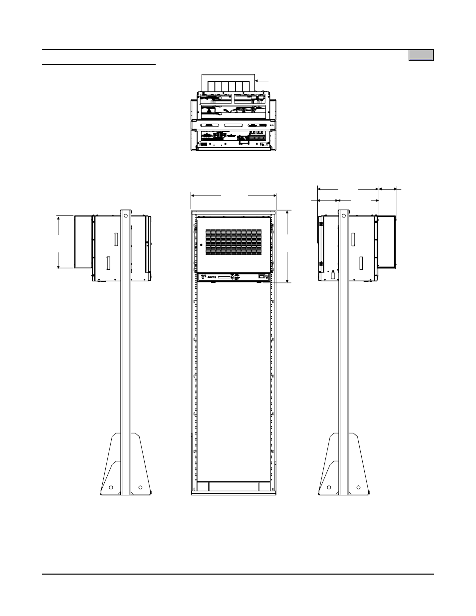 List 22 (two bus row cabinet) | Emerson SAG581126000 User Manual | Page 111 / 123