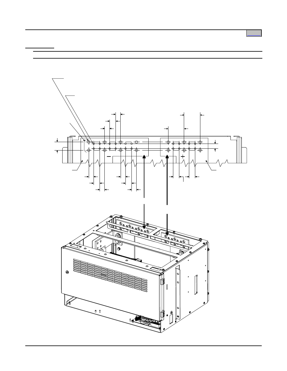 Electrical connection locations and dimensions, Input battery, Tively. refer to | R to, Electrical connection locations and, Dimensions, Gnd rtn, 24v supply | Emerson SAG581126000 User Manual | Page 115 / 123