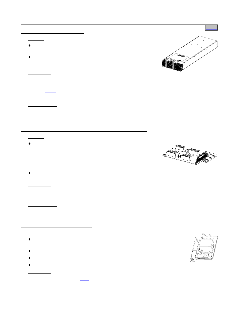 List 62: dc-dc converter module, List 72: mca interface modem option, Dc-dc converter module | Audible, Alarm and alarm termination card, Mca interface modem option, List, List 62, For e | Emerson SAG581126000 User Manual | Page 26 / 123