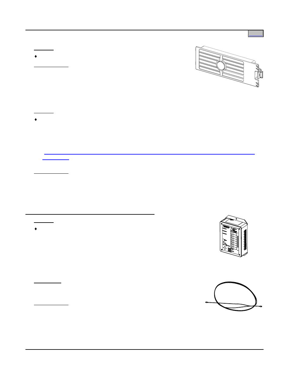 Module mounting position blank cover panel, Battery, Battery charge temperature compensation probe | Concentrator for multiple probe use (txm), Part no. 540959, For ea | Emerson SAG581126000 User Manual | Page 91 / 123