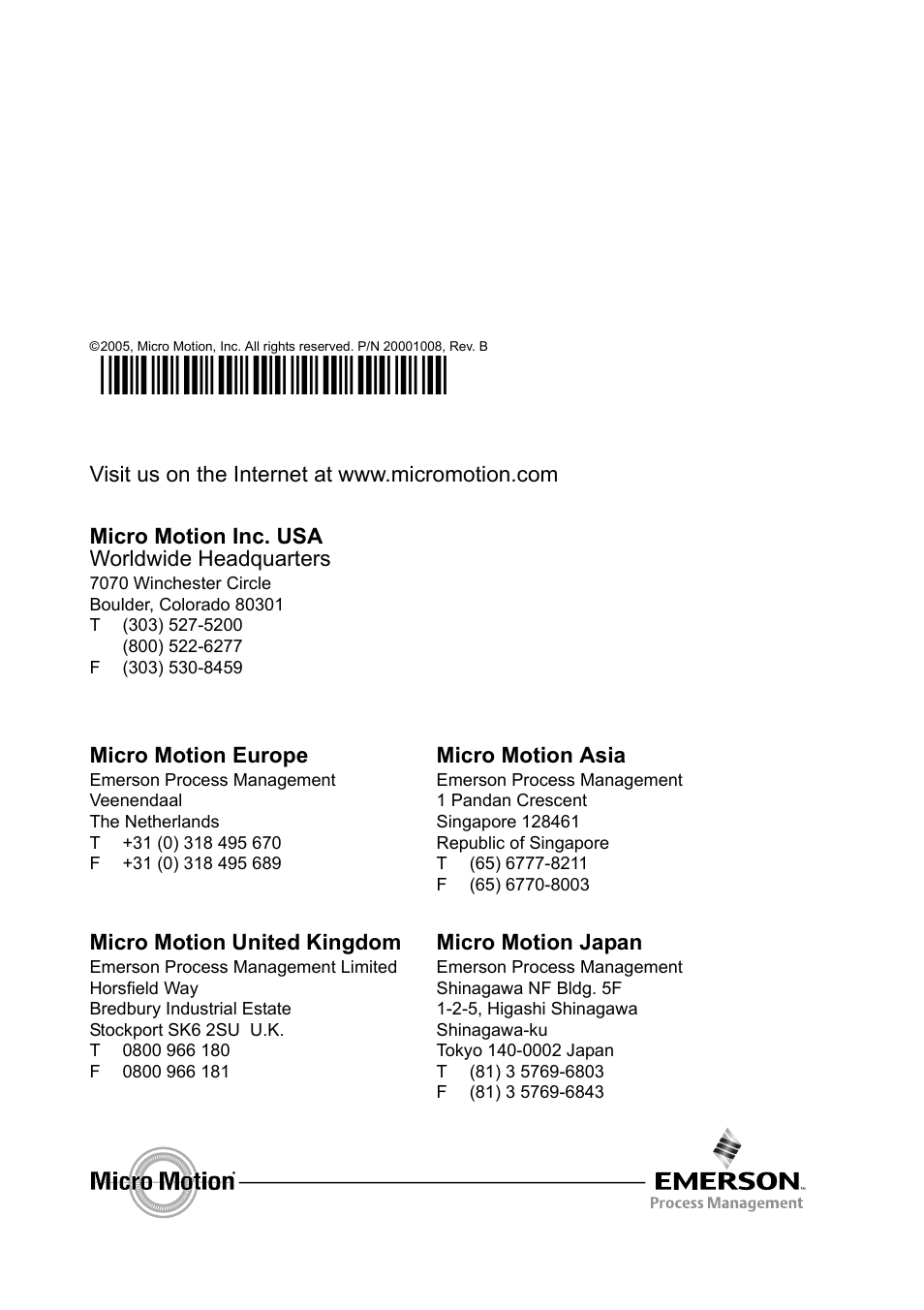 Emerson TRANSMITTER 3350 User Manual | Page 24 / 24