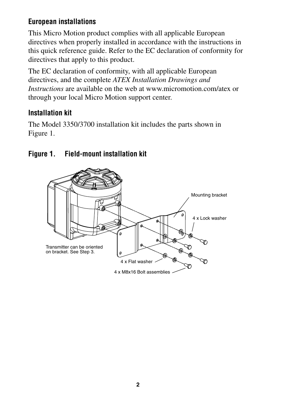 Emerson TRANSMITTER 3350 User Manual | Page 3 / 24