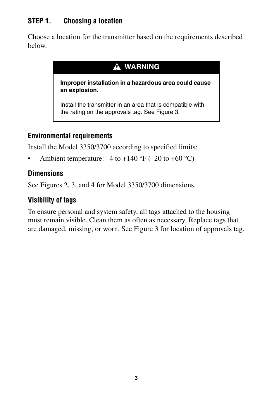 Emerson TRANSMITTER 3350 User Manual | Page 4 / 24