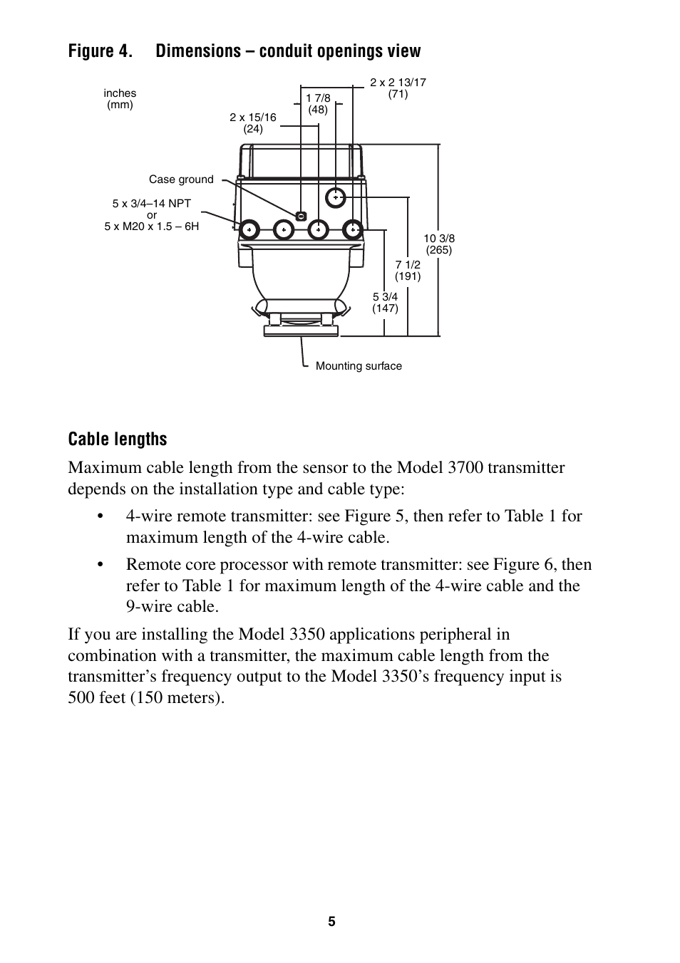 Emerson TRANSMITTER 3350 User Manual | Page 6 / 24