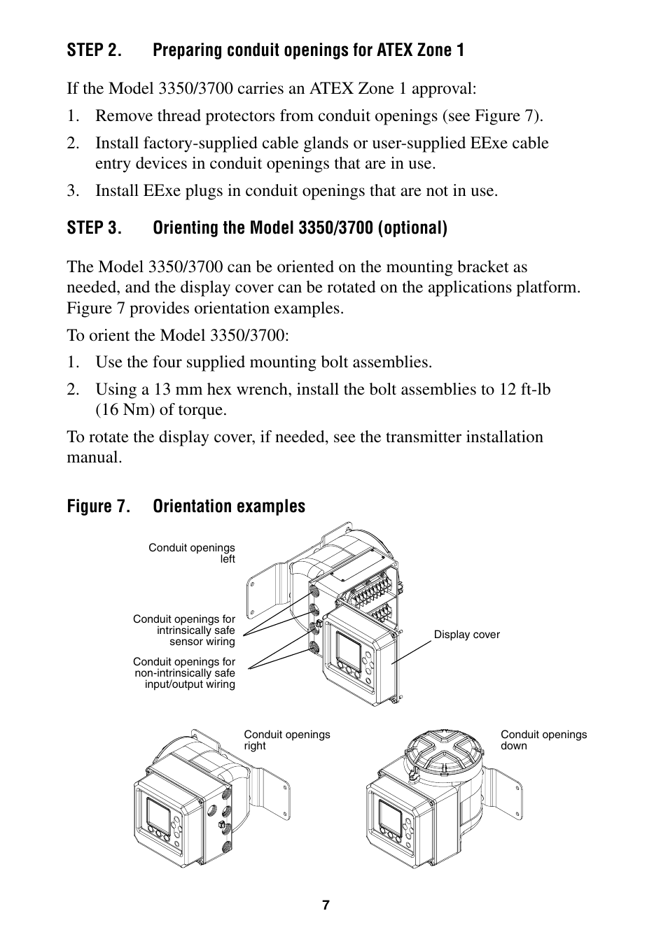 Emerson TRANSMITTER 3350 User Manual | Page 8 / 24