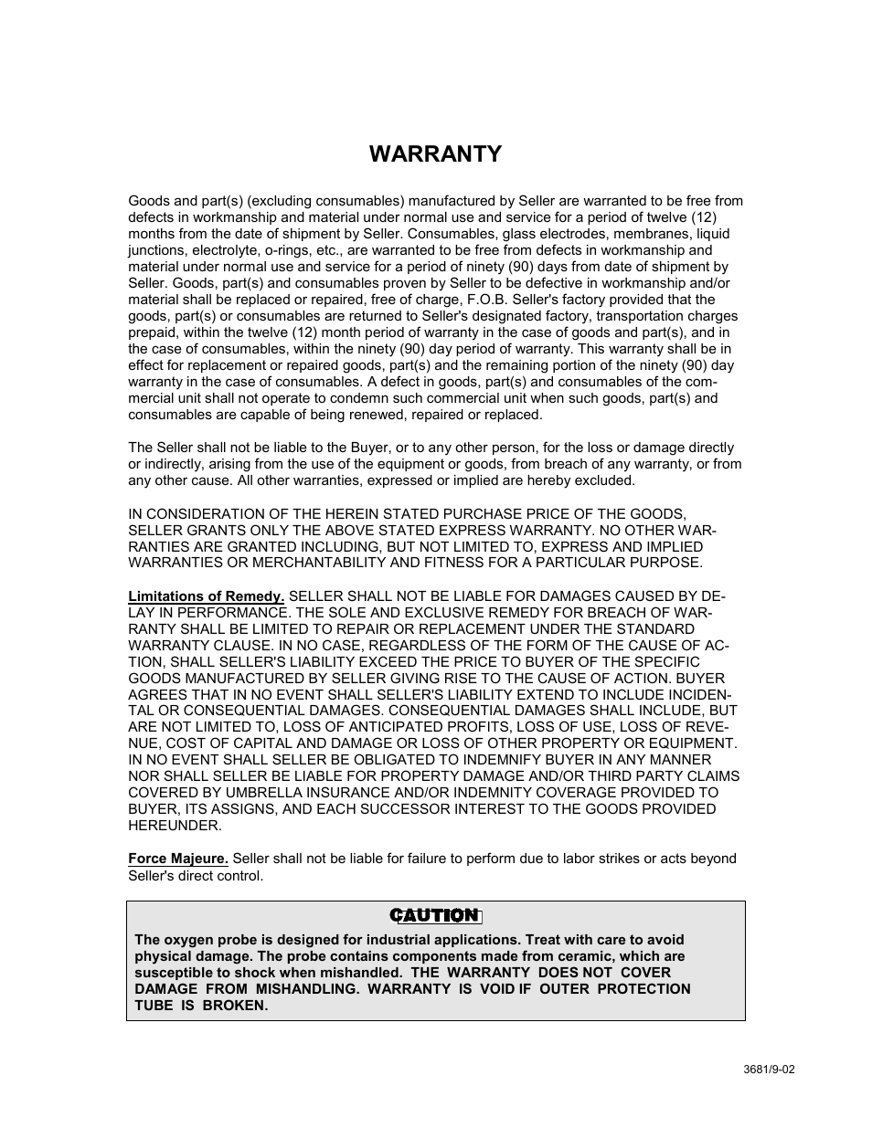 Warranty | Emerson 3081FG User Manual | Page 77 / 78