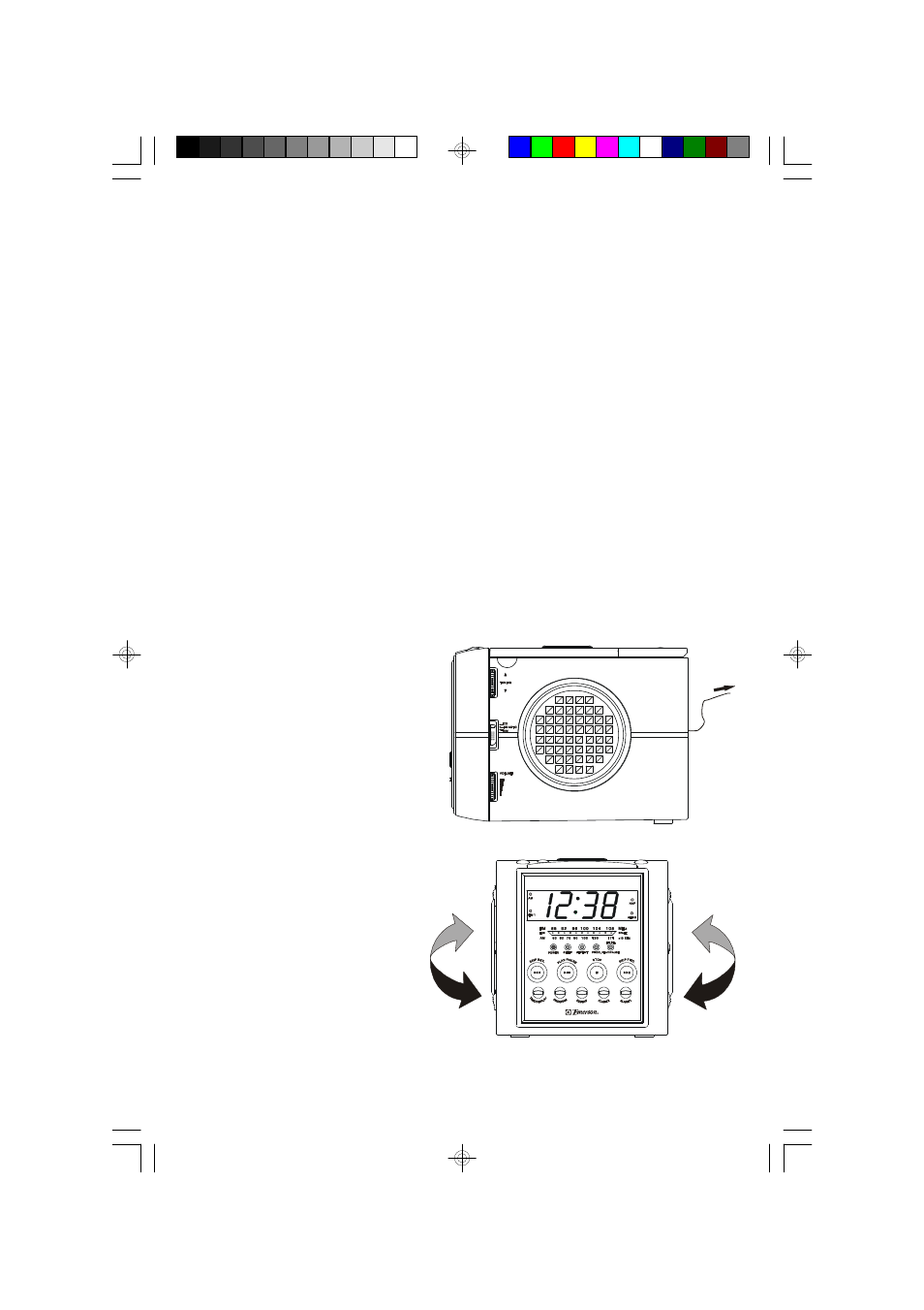 Listening to the radio | Emerson Radio CKD3630 User Manual | Page 12 / 25