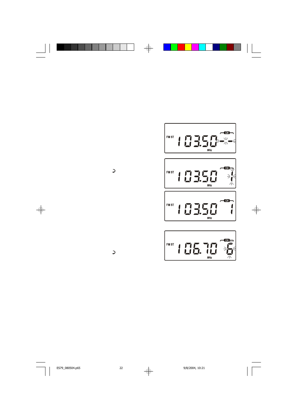 Emerson Radio ES79 User Manual | Page 23 / 42