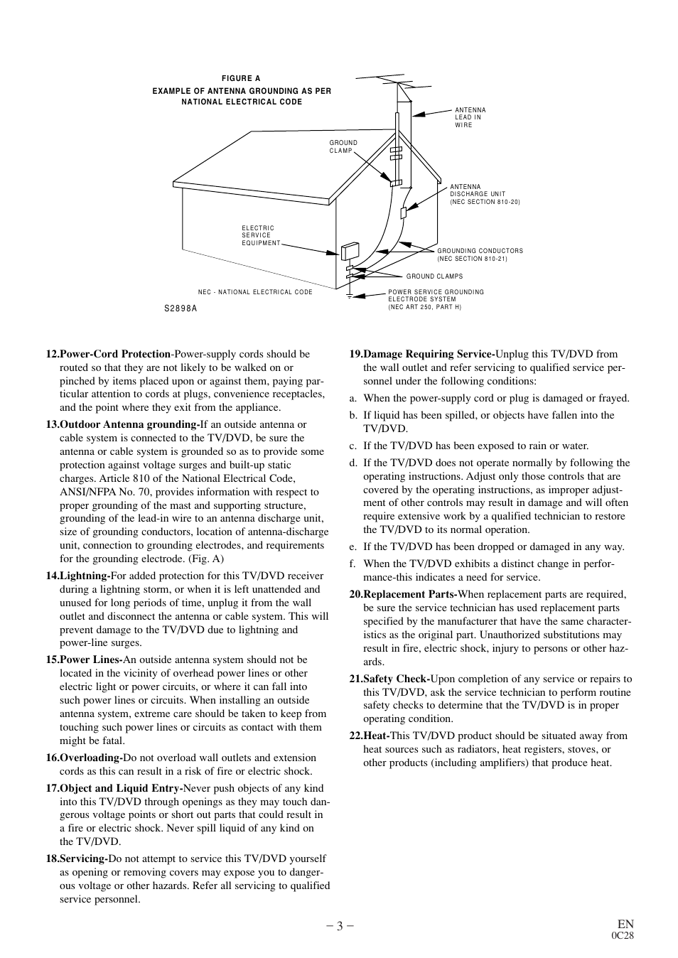 Emerson EWC13D4 User Manual | Page 3 / 40