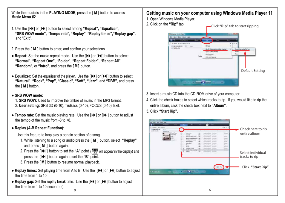 Emerson EMP212-2 User Manual | Page 7 / 8