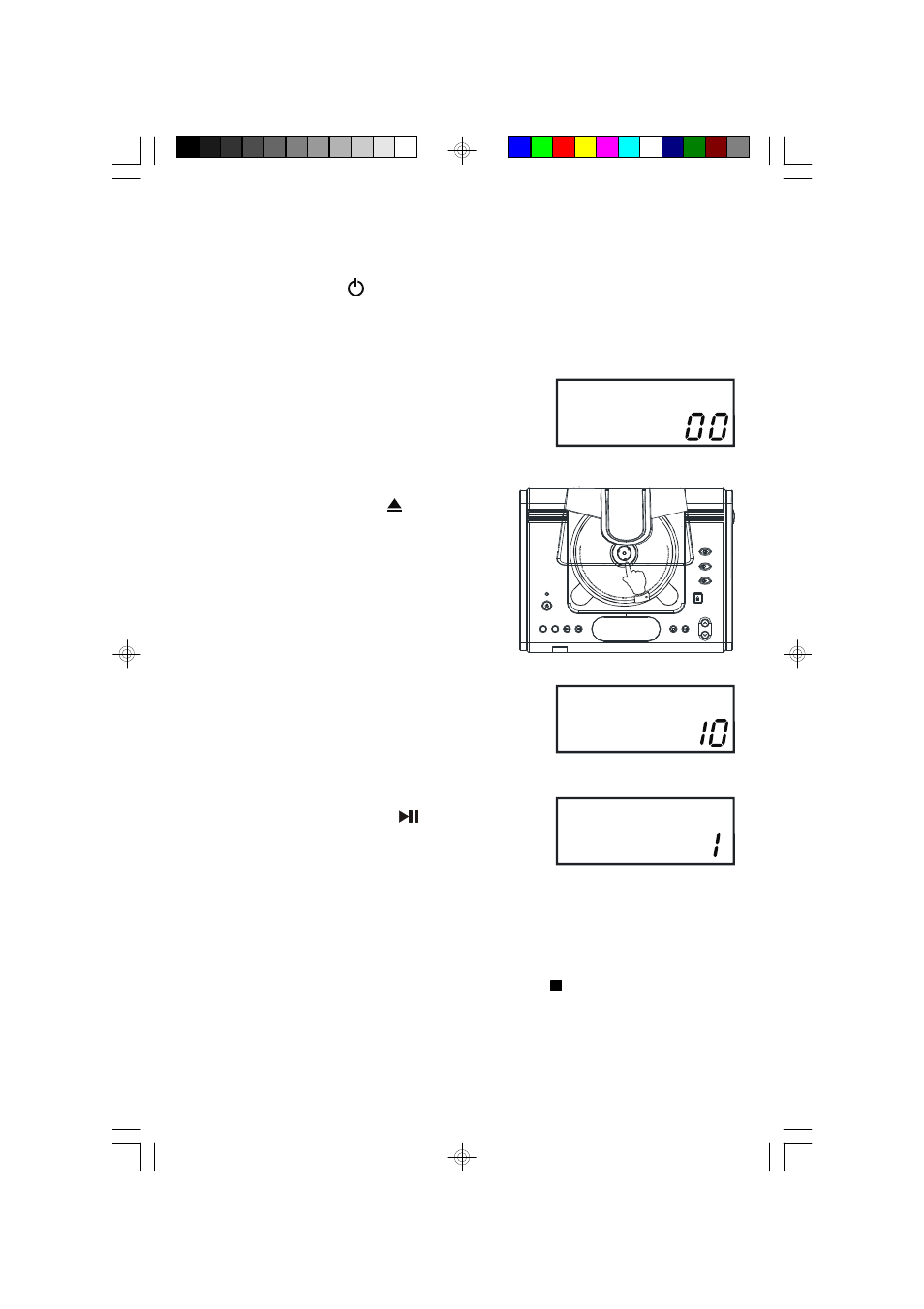 1 3 playing compact discs | Emerson Radio MS7609 User Manual | Page 14 / 24