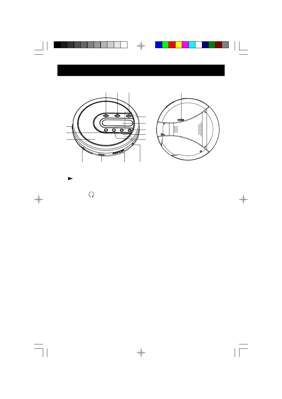 Location of controls and indicators | Emerson Radio HD8000 User Manual | Page 8 / 19