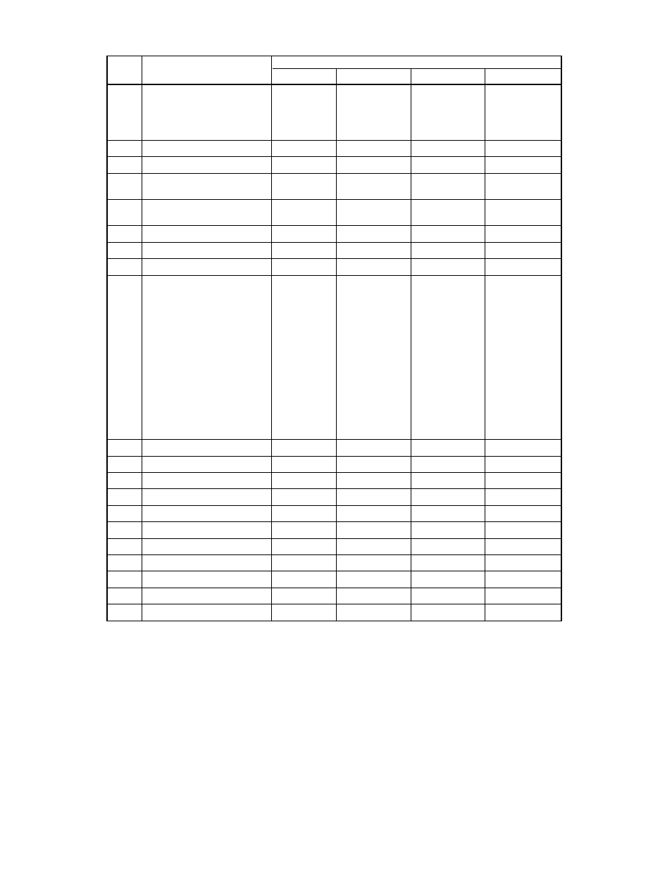 Repair parts list | Emerson CF2300OB01 User Manual | Page 14 / 16