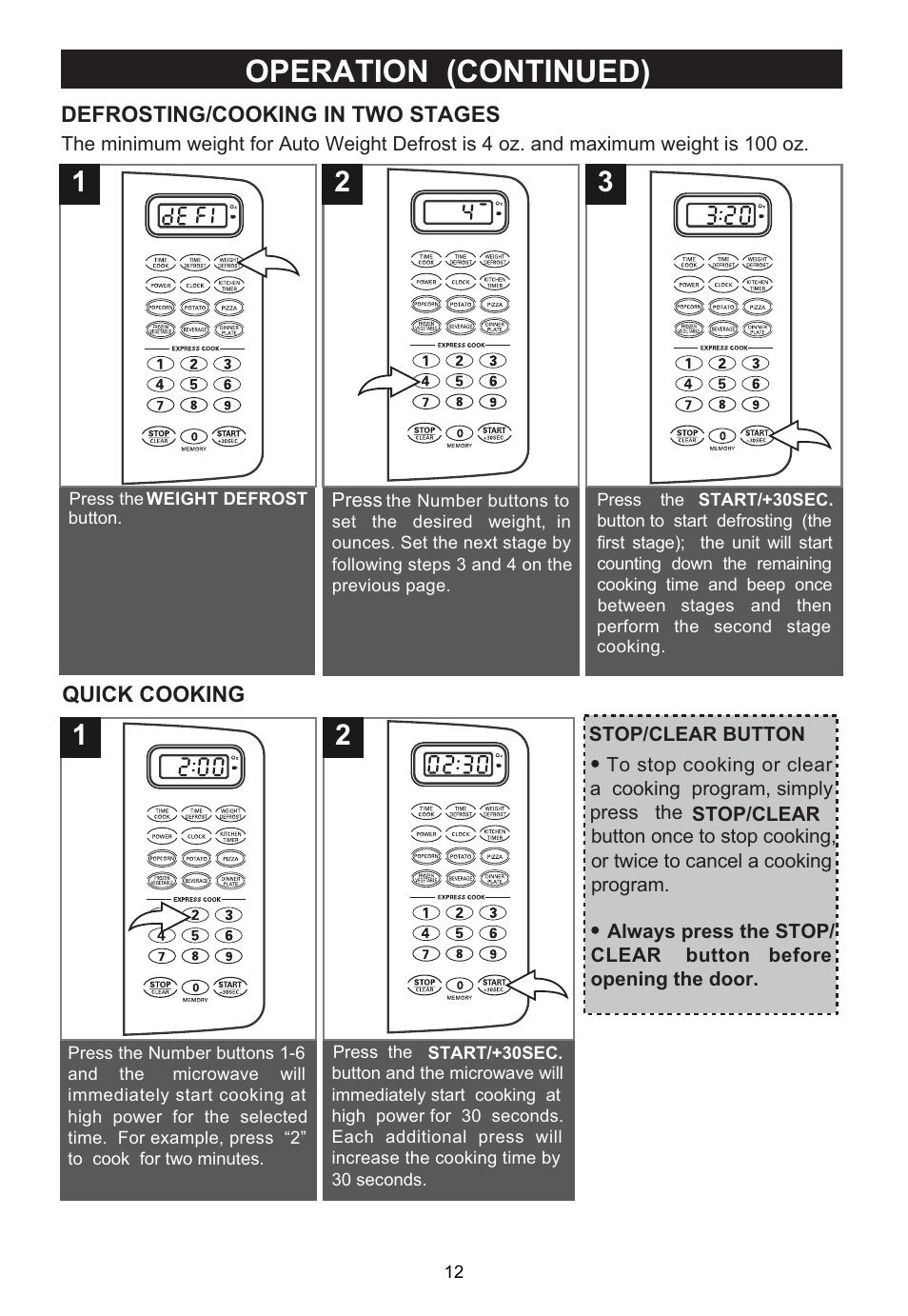 Emerson Radio MW1161SB User Manual | Page 13 / 28