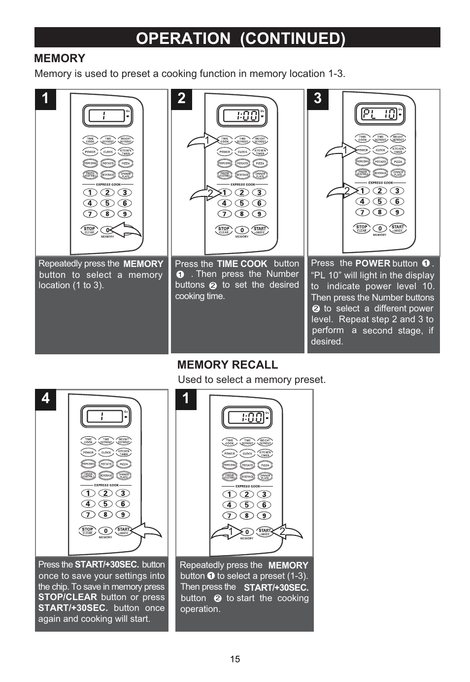 Emerson Radio MW1161SB User Manual | Page 16 / 28