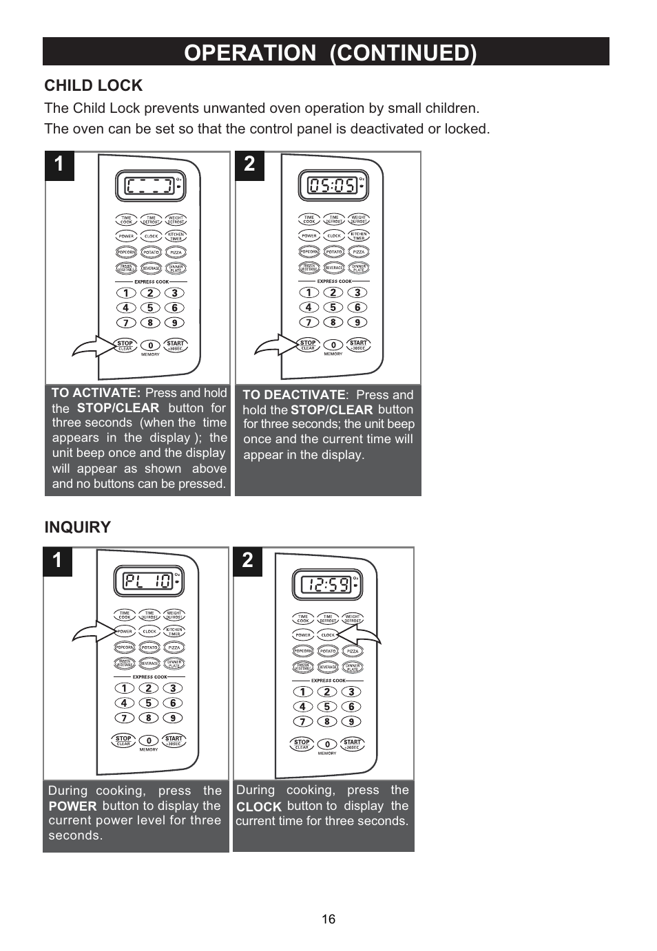 Emerson Radio MW1161SB User Manual | Page 17 / 28