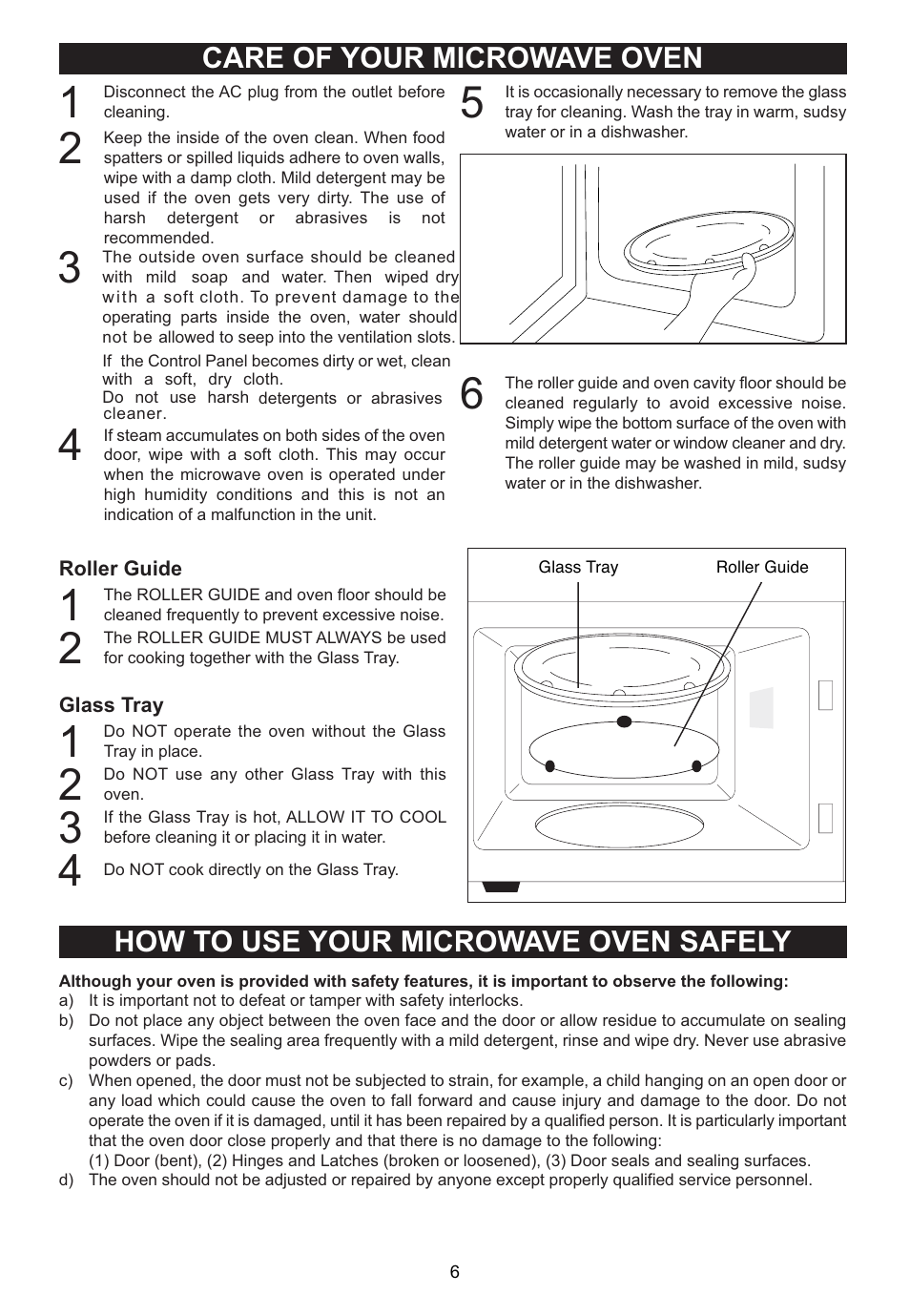 Emerson Radio MW1161SB User Manual | Page 7 / 28