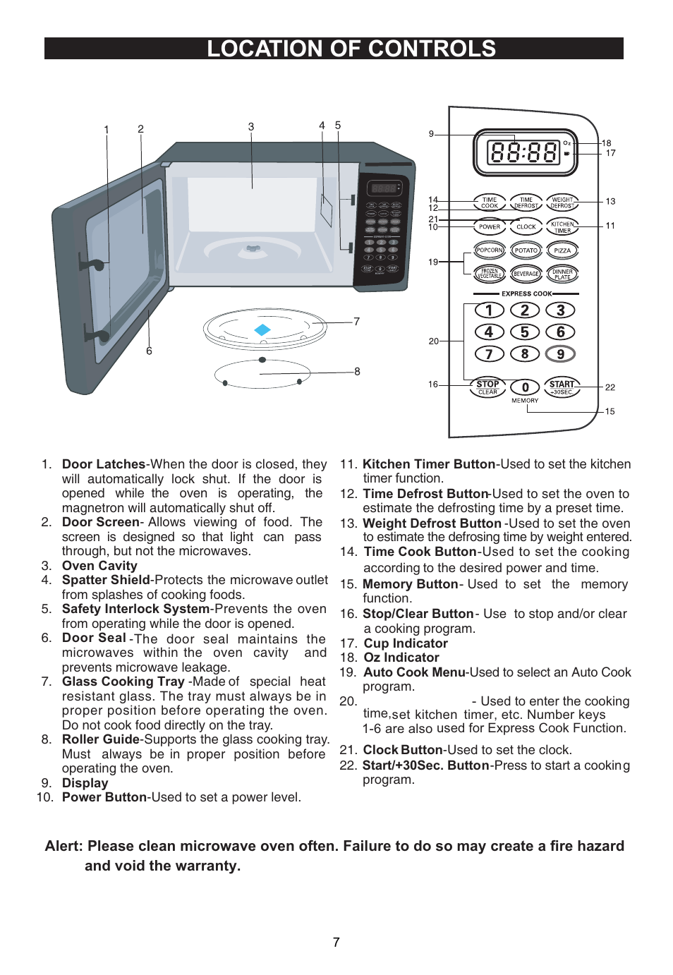 Emerson Radio MW1161SB User Manual | Page 8 / 28