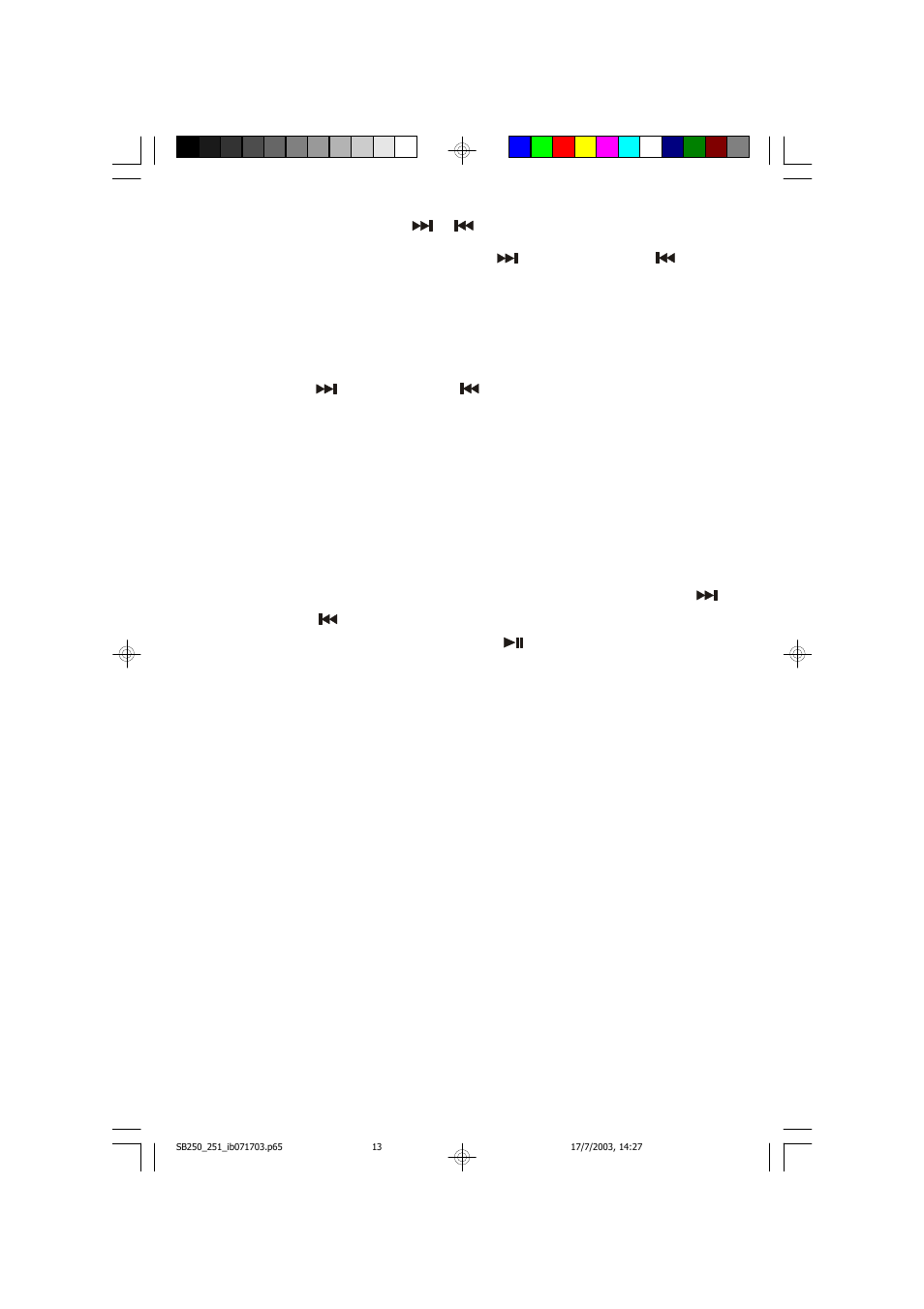 Skip/search controls ( / ) | Emerson Radio SB251 User Manual | Page 14 / 22