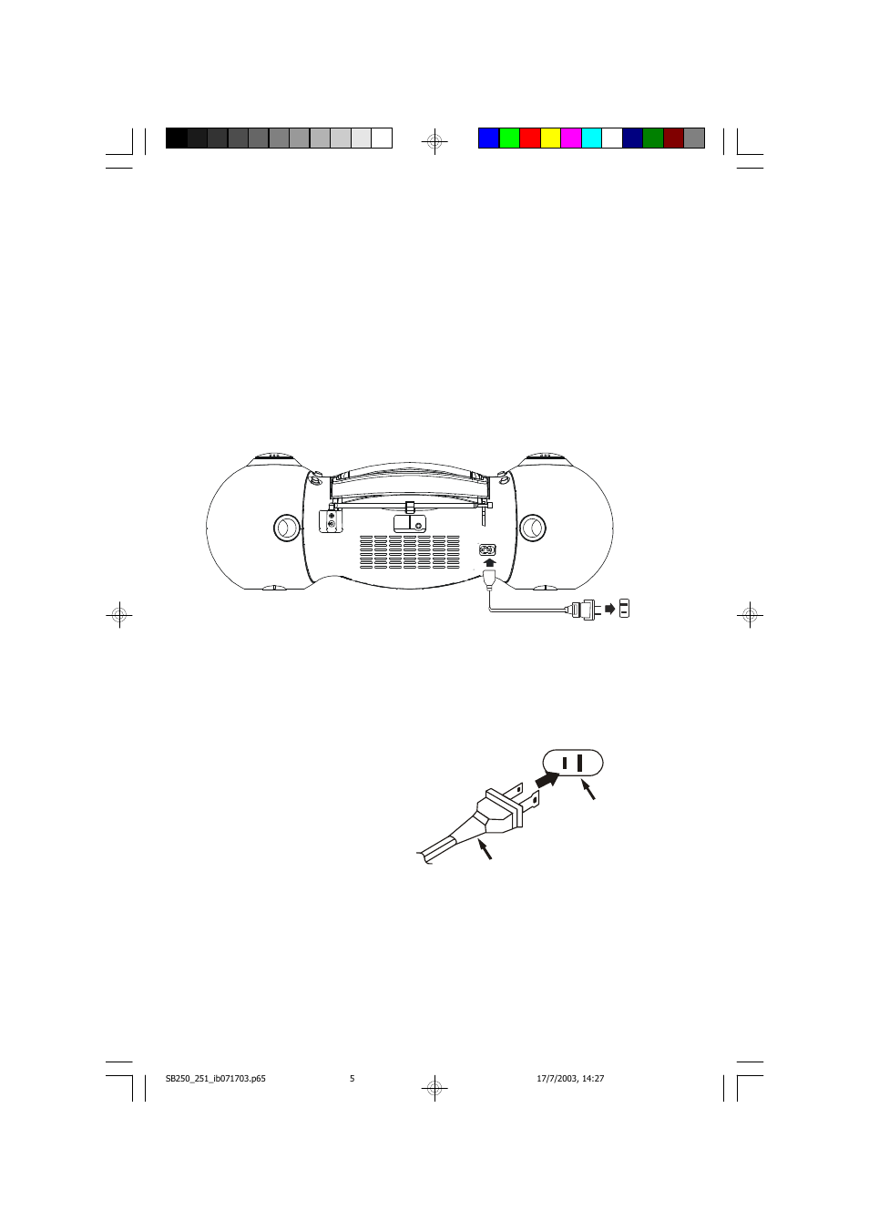 Power sources, Ac plug, Ac outlet | Emerson Radio SB251 User Manual | Page 6 / 22