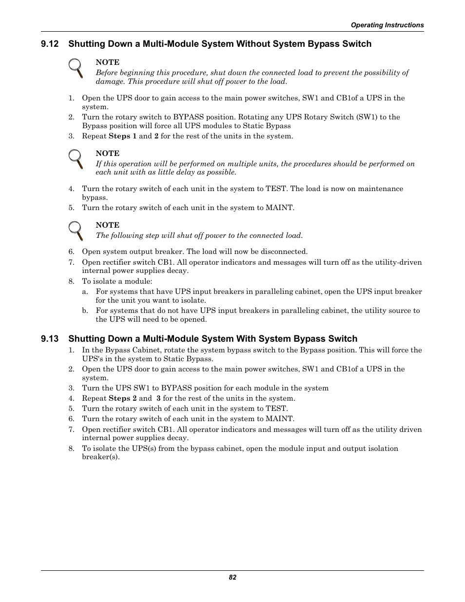 Emerson Liebert NX 10-30kVA User Manual | Page 90 / 112