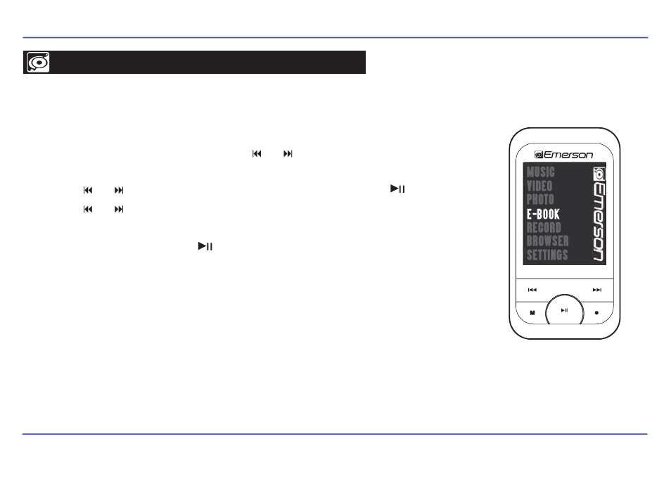 E-book | Emerson EMP413-2 User Manual | Page 21 / 31