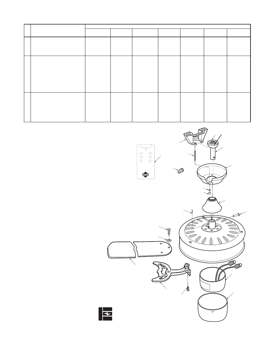 Emerson, Repair parts listing, Air comfort products | How to order repair parts | Emerson CF759PB00 User Manual | Page 10 / 10