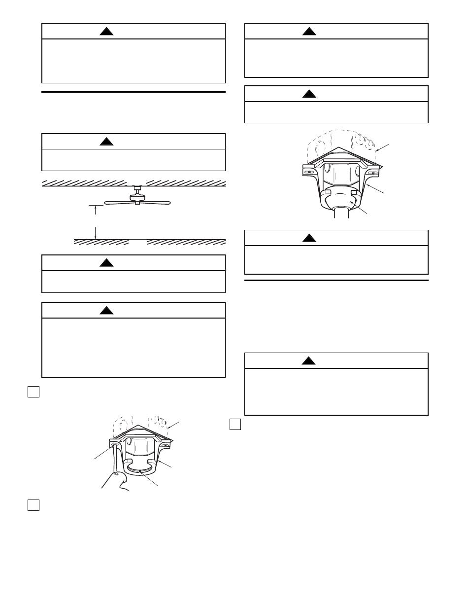 How to wire your ceiling fan, How to hang your ceiling fan | Emerson CF759PB00 User Manual | Page 6 / 10