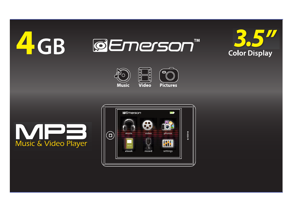 Emerson EMP3550-4 User Manual | 25 pages