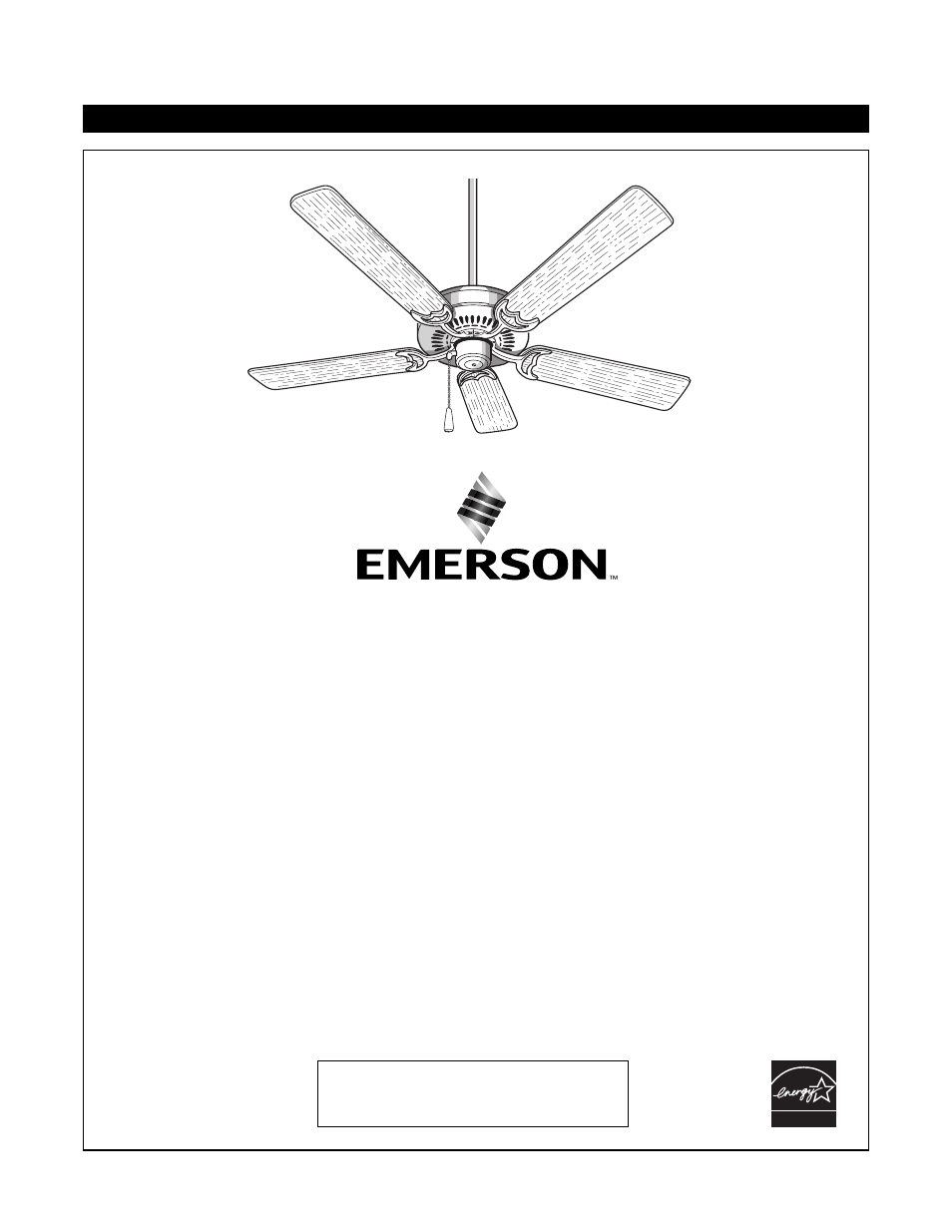 Emerson CF654WW00 User Manual | 12 pages