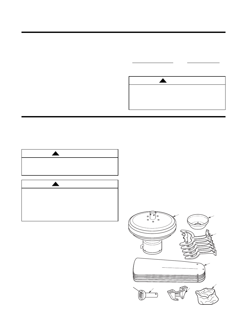 Tools needed for assembly, Unpacking instructions | Emerson CF654WW00 User Manual | Page 3 / 12