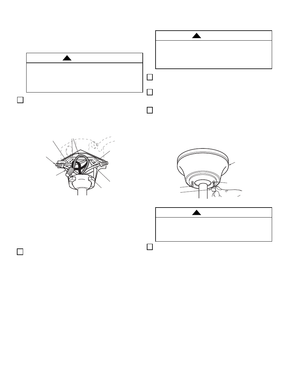 How to wire your ceiling fan, Warning | Emerson CF654WW00 User Manual | Page 7 / 12