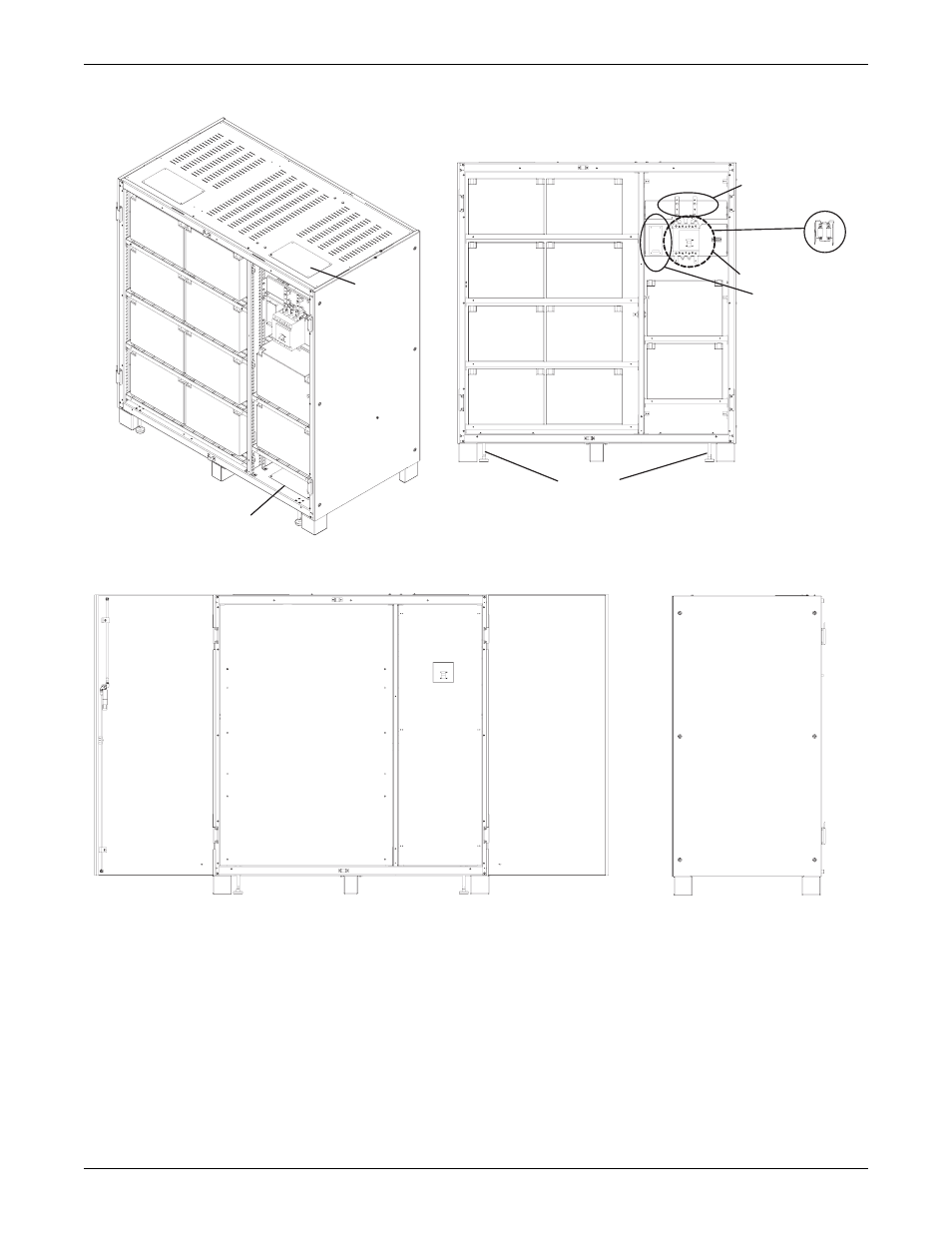 Battery installation 25 | Emerson Liebert NX 50 and 60 Hz User Manual | Page 37 / 132