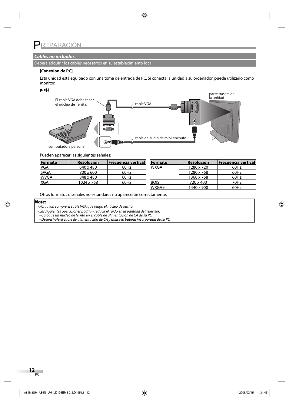 Reparación | Emerson LD195EM8 7 User Manual | Page 60 / 96
