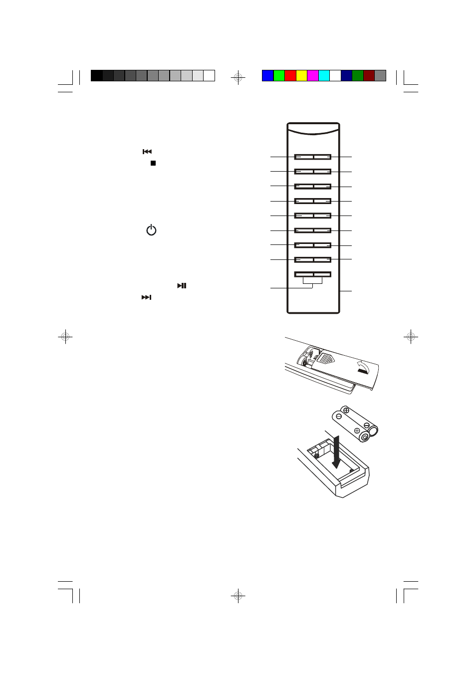Remote controller | Emerson Radio ES11 User Manual | Page 7 / 24