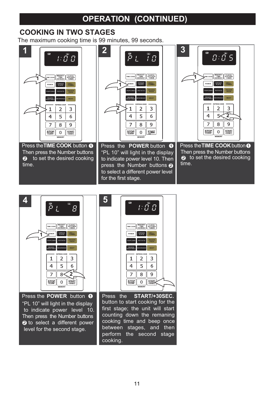 Emerson MWG9115SL User Manual | Page 12 / 30