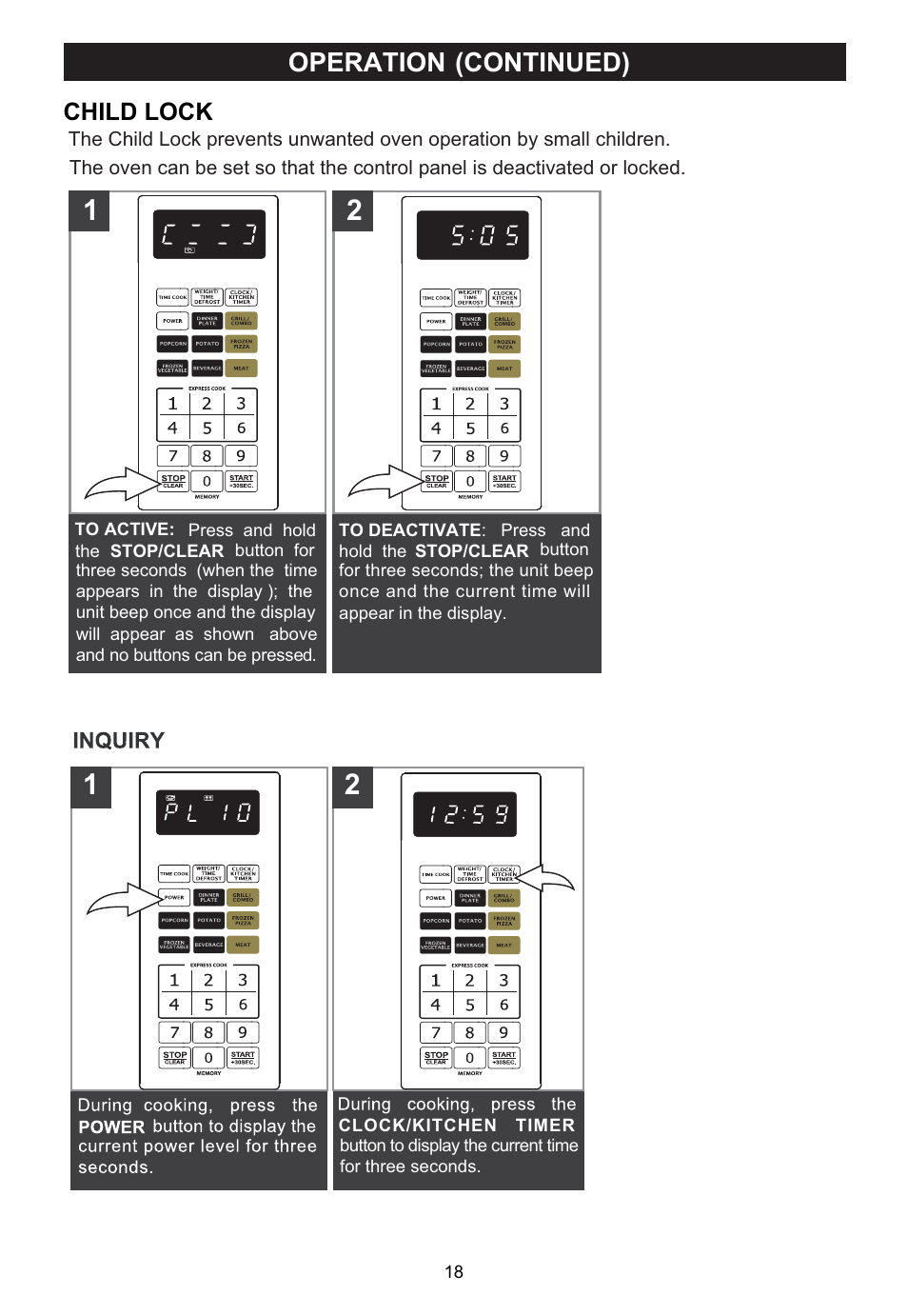 Emerson MWG9115SL User Manual | Page 19 / 30