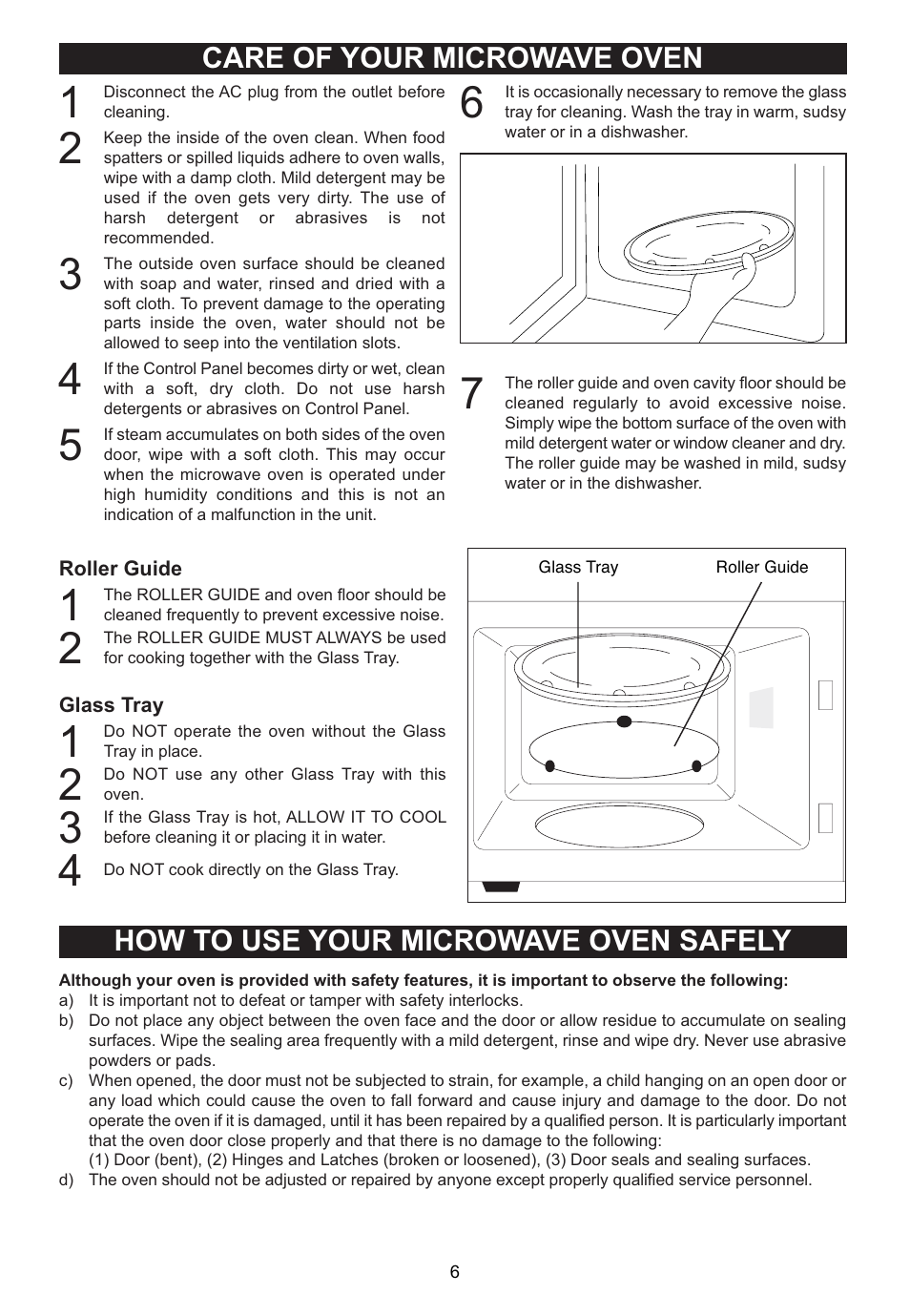 Emerson MWG9115SL User Manual | Page 7 / 30