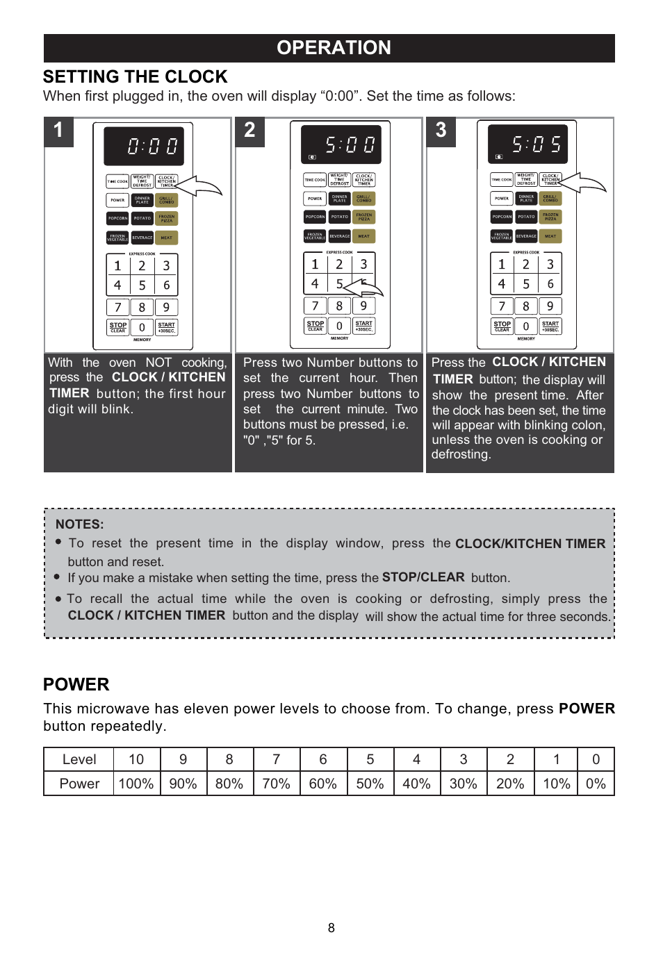 Emerson MWG9115SL User Manual | Page 9 / 30