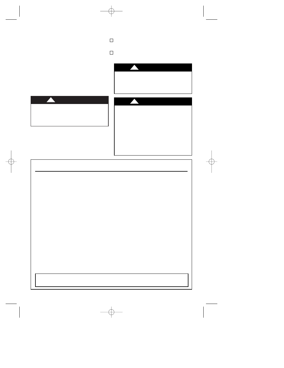 Warning, Warning maintenance, Accessories | Emerson KF240PRZ00 User Manual | Page 16 / 20