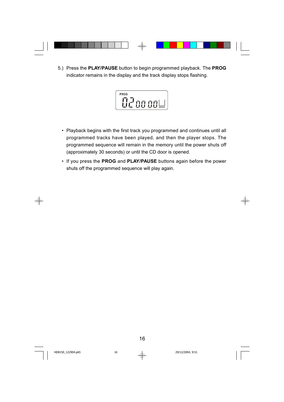 Emerson Radio HD8150 User Manual | Page 17 / 22