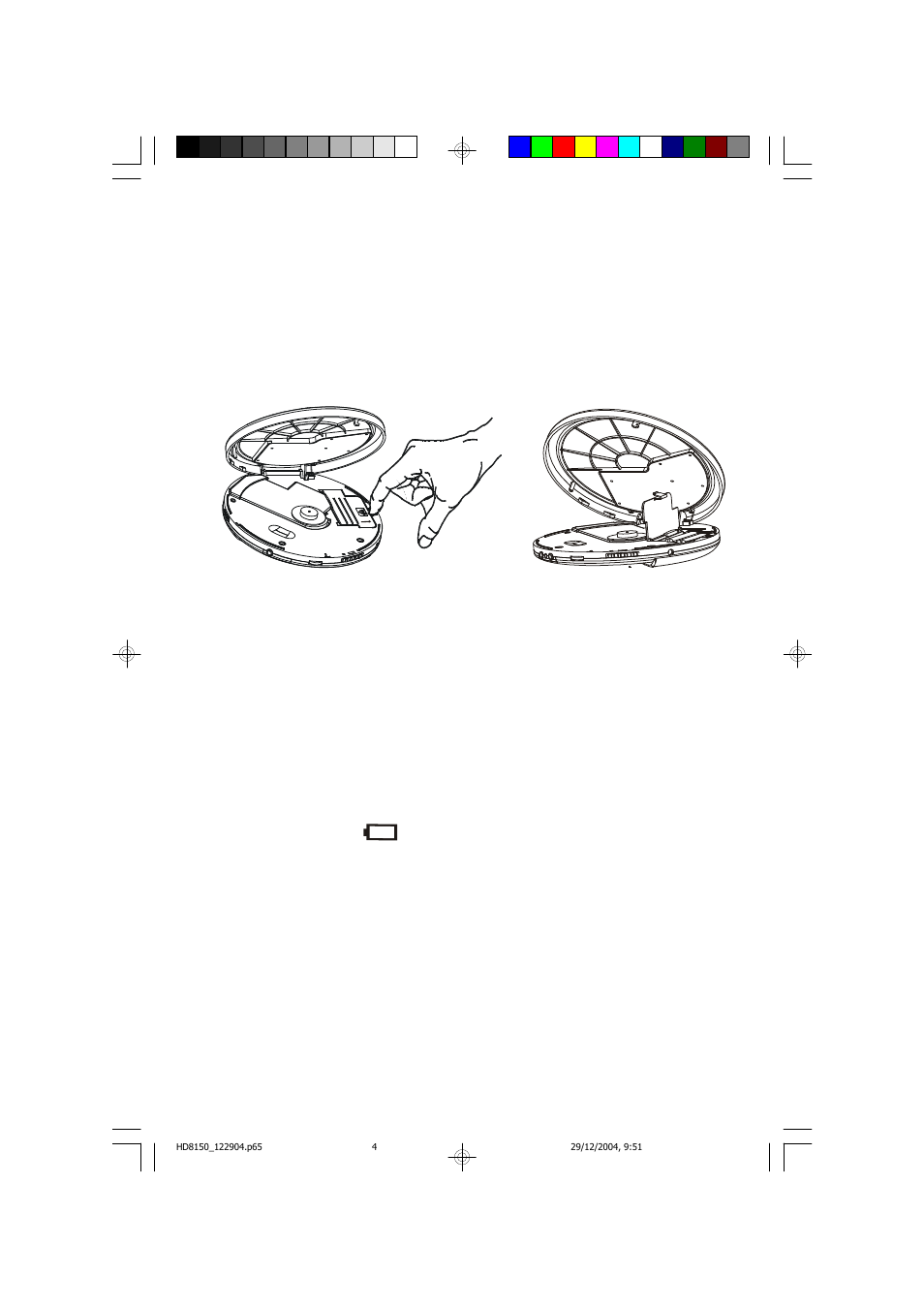 Installing the batteries, Replacing the batteries | Emerson Radio HD8150 User Manual | Page 5 / 22