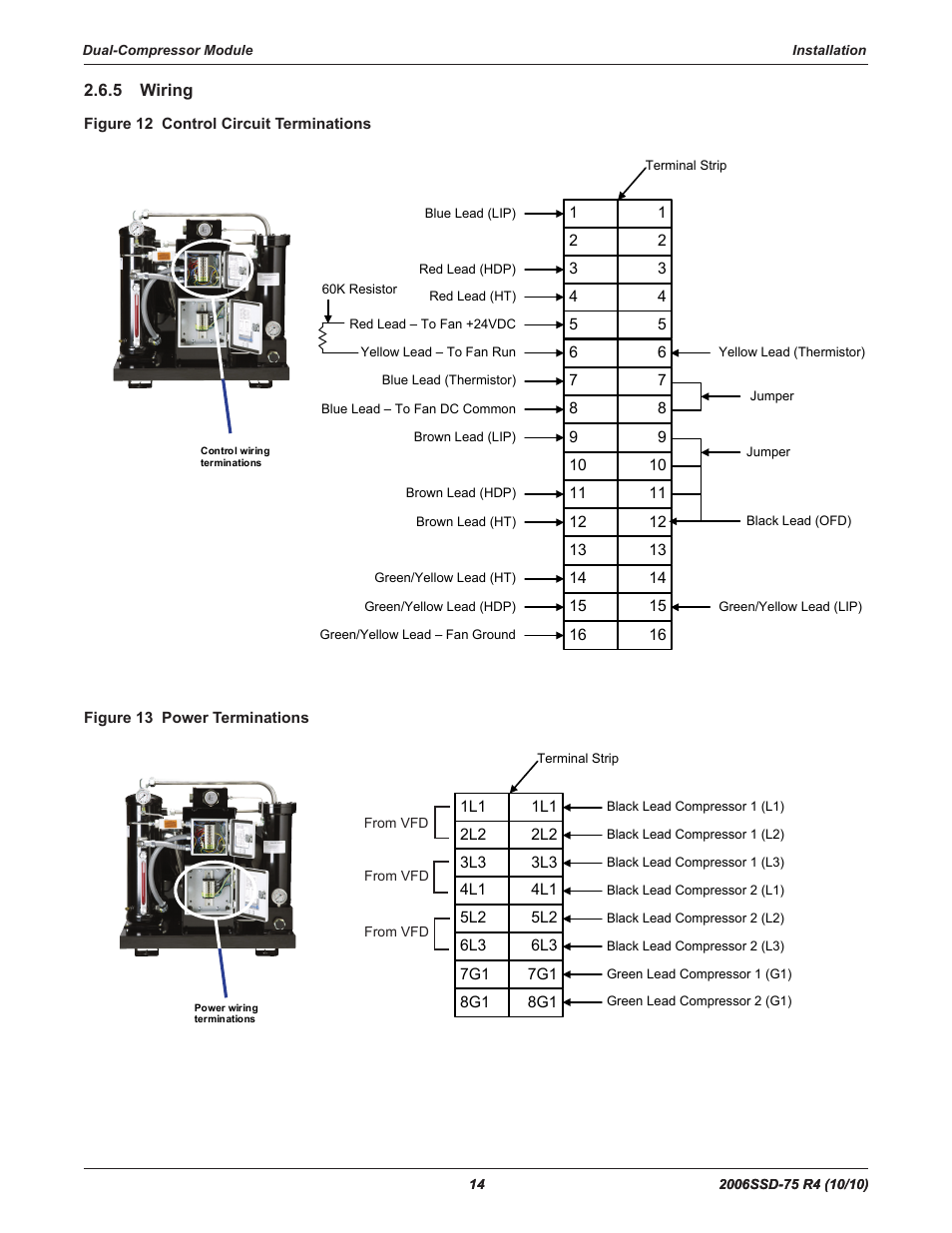 5 wiring | Emerson SCROLL SZO44 User Manual | Page 20 / 42