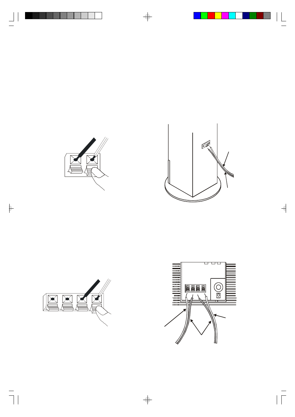 Connecting the speakers, Tower speakers, Back panel | Emerson Radio RS1008 User Manual | Page 6 / 31