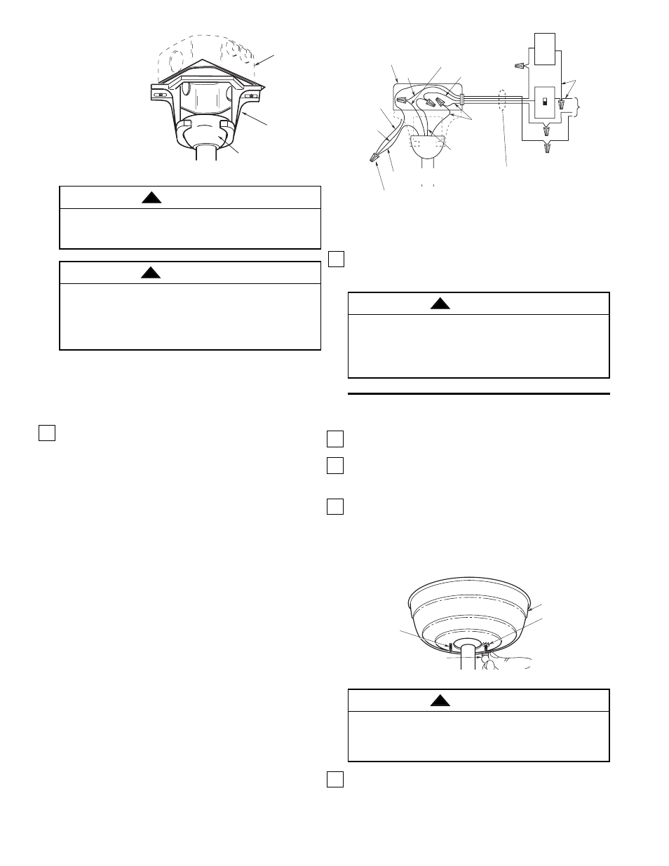 Final assembly, Warning | Emerson CF2500HTW01 User Manual | Page 11 / 16