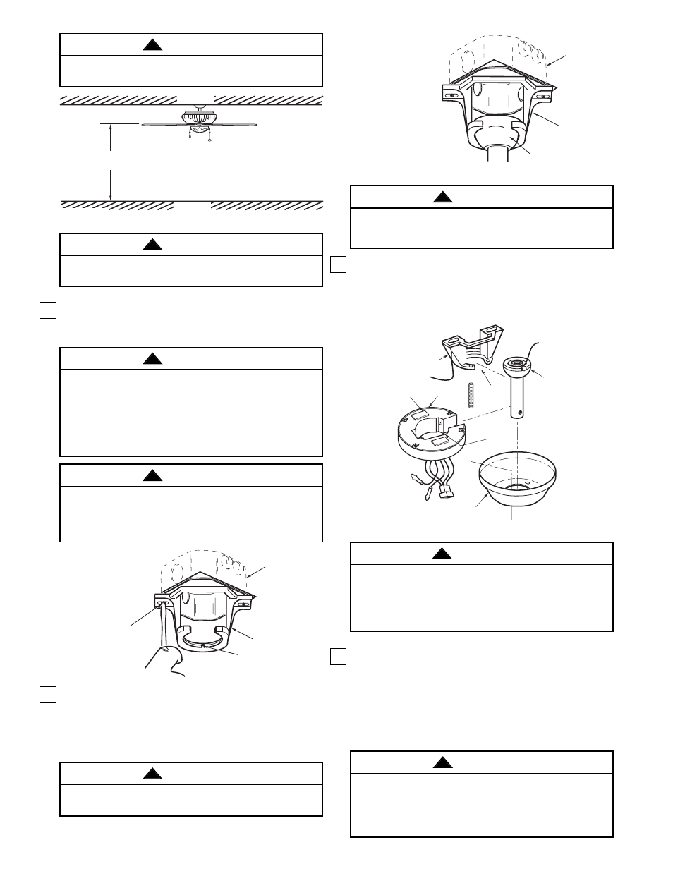 Warning | Emerson CF2500HTW01 User Manual | Page 7 / 16