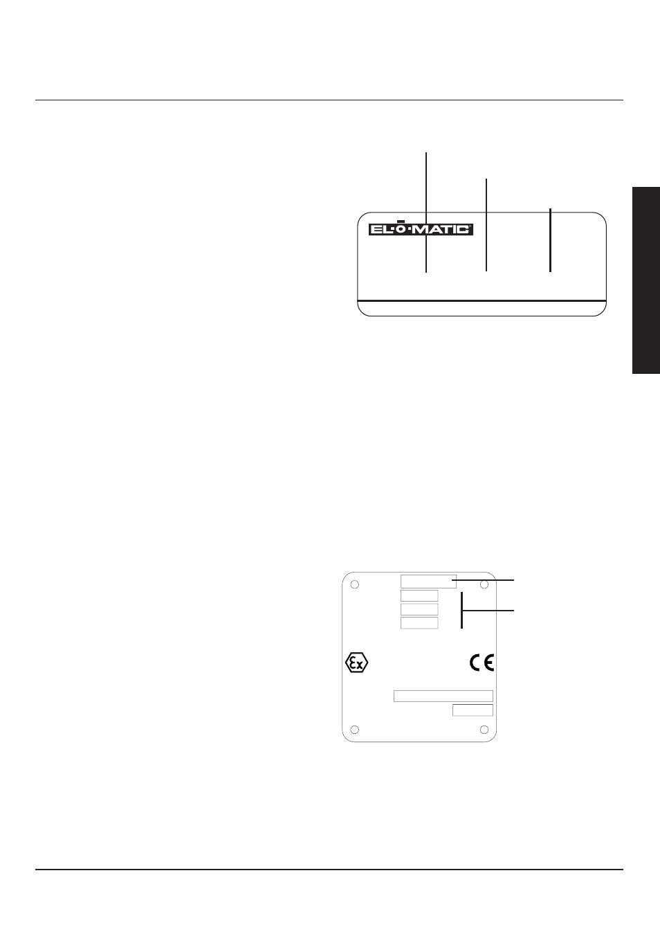 3 achtung, 4 warnungen, 2 identifizierung | 2identifizierung | Emerson ATEX User Manual | Page 7 / 24
