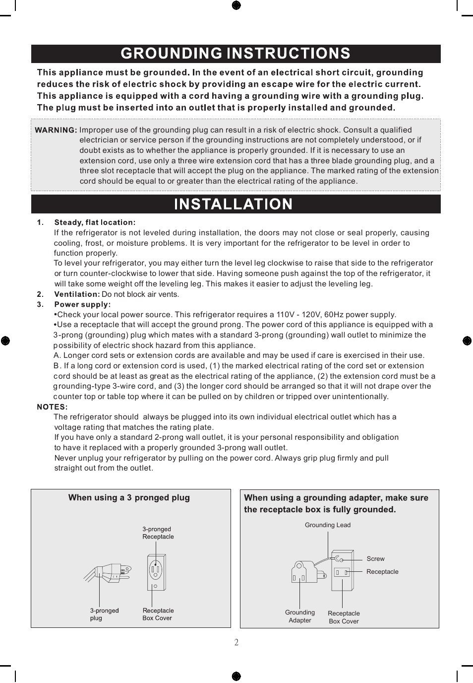 Emerson Radio CR519B User Manual | Page 4 / 12