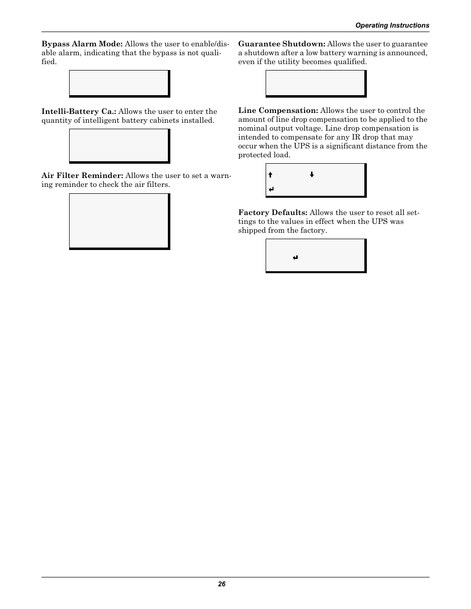 Emerson Nfinity 208 User Manual | Page 30 / 44