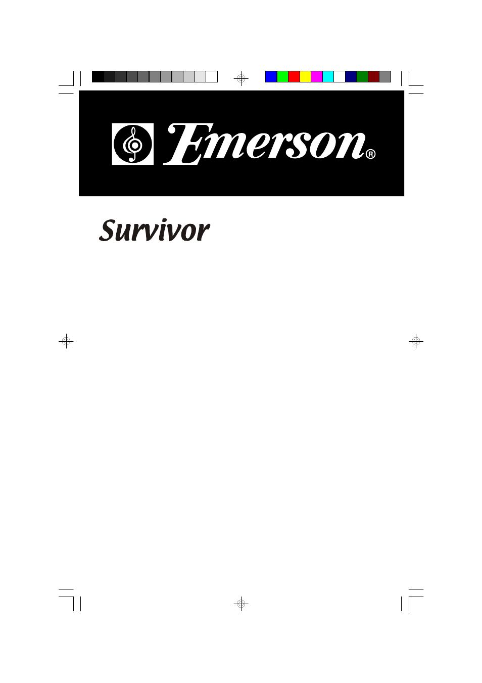 Emerson Radio RP3228SL User Manual | 23 pages